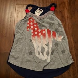 Belle du Jour girls top size S